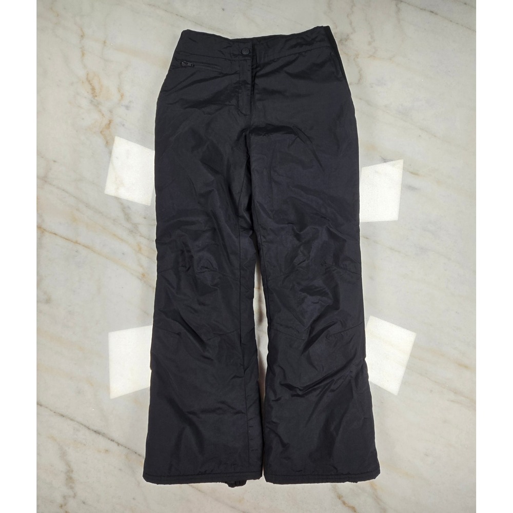 Obermeyer Snow Pants Women 2 Black Insulated Winter Ski Snowboard 15082 Gorpcore